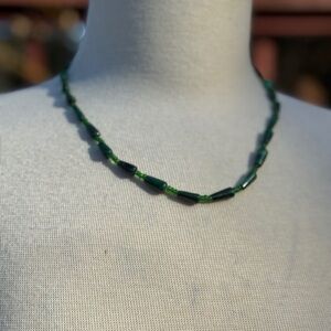 Vintage Malacate Beaded Necklace